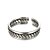 זול Fashion Ring-טבעות אופנתי / מתכווננת יומי / קזו&#039;אל תכשיטים כסף סטרלינג נשים / גברים טבעות מידי / טבעות רצועה 1pc,מידה אחת One Size כסף