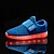 cheap Girls&#039; Shoes-Girls&#039; Comfort / LED Shoes Customized Materials Sneakers Hook &amp; Loop / LED Black / Pink / Blue Spring / TR