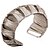 billiga Modearmband-Dam Kors Andra Manschett Armband - Unik design Öppna Mode Justerbara Silver Brun Armband Till Party Dagligen