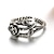 levne Fashion Ring-Pánské Dámské Široké prsteny Vintage Party Módní Nastavitelná Stříbro Stříbrná Růže Kytky Šperky Denní Ležérní