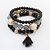 baratos Pulseira-Feminino Pulseiras com Pendentes Pulseiras Strand Fashion Europeu Vidro Liga Jóias Casamento Festa Diário Casual