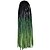 billige Hårfletter-20 tommers hekle myk dreadlock havanna mambo vri pyntebånd hår ombre fargen sort grønn