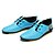 זול נעלי אוקספורד לגברים-גבריםPU-נוחות-שחור כחול חום-יומיומי-עקב שטוח