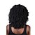 זול פאות סינתטיות-פאות סינתטיות מתולתל סגנון ללא מכסה פאה שחור שיער סינטטי בגדי ריקוד נשים פאה אפרו-אמריקאית שחור פאה