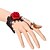 preiswerte Armband-Damen Ring-Armbänder Spitze Blume Gothic Armbänder Schmuck Schwarz Für Party Alltag Normal