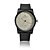preiswerte Armbanduhr-Herrn Armbanduhr Quartz Wasserdicht Silikon Band Schwarz