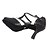 cheap Swing Shoes-Women&#039;s Dance Shoes Swing Shoes Sandal Customized Heel Customizable Black / Red / Indoor / EU40