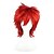 cheap Synthetic Trendy Wigs-Synthetic Wig Straight Straight Wig Red Synthetic Hair Red