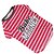 cheap Dog Clothes-Dog Shirt / T-Shirt Dog Clothes Breathable Red / White Costume Cotton XS S M