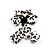 preiswerte Hundekleidung-Katze Hund Kapuzenshirts Overall Pyjamas Punkt Lässig / Alltäglich Winter Hundekleidung Welpenkleidung Hunde-Outfits Schwarz Rosa Kostüm für Mädchen und Jungen Hund Polar-Fleece S M L XL XXL