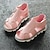 preiswerte Mädchenschuhe-Mädchen Schuhe Kunstleder Frühling Komfort Sandalen für Weiß / Rot / Rosa
