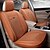 baratos Capas para bancos de automóveis-luxo tampa de assento do carro 3d acessos universais assento protetor de assento cobre um conjunto