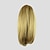 cheap Hair Pieces-length golden wig 26cm synthetic straight high temperature wire gripper small ponytail color 1011