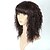preiswerte Synthetische Perücken-Synthetische Perücken Glatt Gerade Yaki-Stil Perücke Schwarz Synthetische Haare Damen Braun