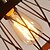 preiswerte Insellichter-1-Licht 26cm (10,2 Zoll) Mini-Stil Pendelleuchte Metall Laterne lackiert Oberflächen Vintage 110-120V / 220-240V