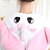 cheap Kigurumi Pajamas-Adults&#039; Kigurumi Pajamas Unicorn Animal Onesie Pajamas Coral fleece Pink Cosplay For Men and Women Animal Sleepwear Cartoon Festival / Holiday Costumes