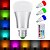 cheap Light Bulbs-LED Globe Bulbs 900-1200 lm E26 / E27 A80 1 LED Beads COB Waterproof Dimmable Decorative Natural White RGB 85-265 V / 1 pc / RoHS