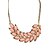 abordables Collares-Mujer Bohemio Collares con colgantes Beige / Verde / Rosa