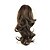 cheap Ponytails-length brown wig 34cm synthetic curly high temperature wire gripper horsetail hair color 2 33