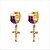 cheap Earrings-Women&#039;s Fashion European Stainless Steel Star Cross Jewelry For Party Daily Casual