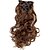 preiswerte Clip-in-Erweiterungen-Haarverlängerungen Wellen Klassisch Synthetische Haare Echthaar Haarverlängerungen Damen X5