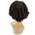 tanie Peruki syntetyczne modne-Peruki syntetyczne Curly Curly Peruka Krótkie Brązowy Włosie synetyczne Damskie Peruka afroamerykańska Brązowy