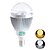 abordables Ampoules électriques-3W E14 Ampoules Globe LED A60(A19) 6 COB 280lumens lm Blanc Chaud / Blanc Naturel Décorative AC 100-240 V 1 pièce