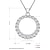 cheap Necklaces-Daniel Wellington 925 sterling silver Simple Round medal pendant cremation jewelry