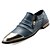ieftine Saboți și Mocasini Bărbați-Bărbați Pantofi Imitație de Piele Primăvară Vară Toamnă Iarnă Confortabili Fermoar Pentru Casual Party &amp; Seară Negru Maro Bleumarin
