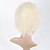 cheap Synthetic Trendy Wigs-short bleach blonde mix straight women full wig