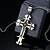 abordables Bijoux Religieux-Collier Pendentif Pendentif Homme Acier au titane Argent Croix dames Personnalisé Européen Croisé Argent Colliers Tendance Bijoux pour Quotidien Décontracté