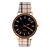 זול שעונים אופנתיים-בגדי ריקוד נשים שעוני אופנה עמיד במים עור להקה קסם Beige / שנה אחת / SODA AG4