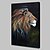 halpa Eläintaulut-Hang-Painted öljymaalaus Maalattu - Eläimet Moderni Kangas