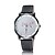 זול שעונים אופנתיים-בגדי ריקוד גברים שעון יד קווארץ 30 m עמיד במים עור להקה אנלוגי יום יומי אופנתי שחור / חום - שחור לבן שחור חום /  לבן שנה אחת חיי סוללה / מתכת אל חלד / KC 377A