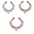 baratos ボディー・ジュエリー-Nose Ring / Nose Stud / Nose Piercing Nose Piercing Bohemian Women&#039;s Body Jewelry For Christmas Gifts Party Stainless Steel Golden Rose Gold Silver