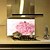 preiswerte Küchenreinigung-Blumen 3D Wand-Sticker Flugzeug-Wand Sticker Dekorative Wand Sticker Stoff Abziehbar Repositionierbar Haus Dekoration Wandtattoo