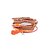 cheap Bracelets-Women&#039;s Charm Bracelet Wrap Bracelet Leather Bracelet Bohemian Vintage Double-layer Fashion Boho Leather Bracelet Jewelry Black / Orange / Khaki For Party Daily Casual Sports / Rhinestone