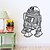 cheap Wall Stickers-Decorative Wall Stickers - Plane Wall Stickers Fashion Living Room / Bedroom / Dining Room / Removable