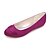 ieftine Pantofi de Mireasă-Pentru femei pantofi de nunta Toc Drept Vârf rotund Satin Balerină Primăvară / Vară Alb / Mov / Maro deschis / Nuntă / Party &amp; Seară