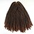 preiswerte Haare häkeln-Twist Braids Haarzöpfe Geflochtene Haarzöpfe Havanna 45cm 51cm Geflochtene falsche Rastazöpfe Falsche Dreadlocks Dreadlock Erweiterungen