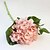 cheap Artificial Flower-18.11&quot; 1 Branch  High Quality Silk Flower Artificial Hydrangea Dining Table Flowers Household Adornment Flowers 1pc/set
