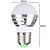 halpa Lamput-YWXLIGHT® 1kpl 5 W LED-pallolamput 400 lm E26 / E27 4 LED-helmet SMD Himmennettävissä Kauko-ohjattava Koristeltu Kylmä valkoinen RGB 220-240 V 110-130 V 85-265 V / 1 kpl / RoHs