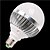 זול נורות תאורה-700-900 lm E26 / E27 נורות גלוב לד G80 1 LED חרוזים לד בכוח גבוה עובד עם שלט רחוק RGB 85-265 V / חלק 1