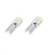 economico Luci LED bi-pin-2.5 W Luci LED Bi-pin 2700-6500 lm G9 T 14 Perline LED SMD 2835 Impermeabile Decorativo Bianco caldo Luce fredda 220-240 V 110-130 V / 2 pezzi / RoHs