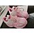 abordables Zapatillas de mujer-Mujer Zapatillas de deporte PU Invierno Casual Paseo Con Cordón Tacón Plano Negro Rosa 2&#039;5 - 4&#039;5 cms