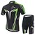 cheap Men&#039;s Clothing Sets-Short Sleeve Cycling Jersey with Shorts British Bike Clothing Suit Waterproof Breathable 3D Pad Quick Dry Anatomic Design Sports Coolmax® Mesh Silicon British Clothing Apparel / Waterproof Zipper