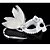 cheap Halloween Party Supplies-Sexy Fancy Dress Masquerade Costume Carnival Party Ball Mask Halloween Mask White/Black Feathers