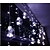 cheap LED String Lights-3m String Lights 12 LEDs 3528 SMD Warm White RGB White Christmas Decorative Linkable 220 V IP44