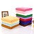 billige Håndklæder og badekåber-Frisk stil Badehåndklæde, Ensfarvet Overlegen kvalitet 100% Mikro Fiber Polyester Hånd håndklæde
