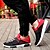 cheap Men&#039;s Athletic Shoes-Men&#039;s Flat Heel Comfort Athletic Casual Outdoor Lace-up Tulle Walking Shoes Fall Winter Black / Red / Green / Dark Blue